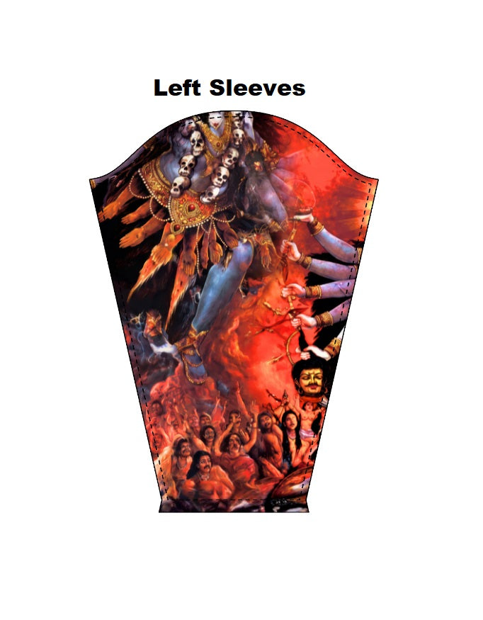 AOP Men"s Full Sleeve Tee – Goddess Durga Edition