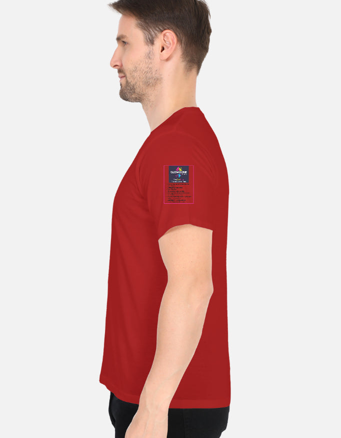 Unisex V Neck T-Shirt | UV34 (Custom Print) GlowZonePrints