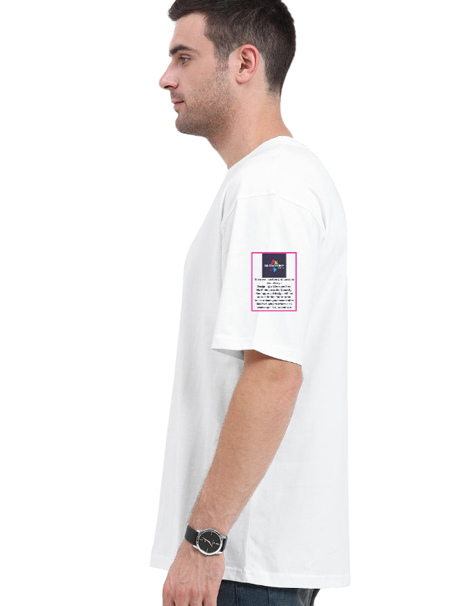 Unisex Terry Oversized Tee | UT27 (Custom Print) GlowZonePrints