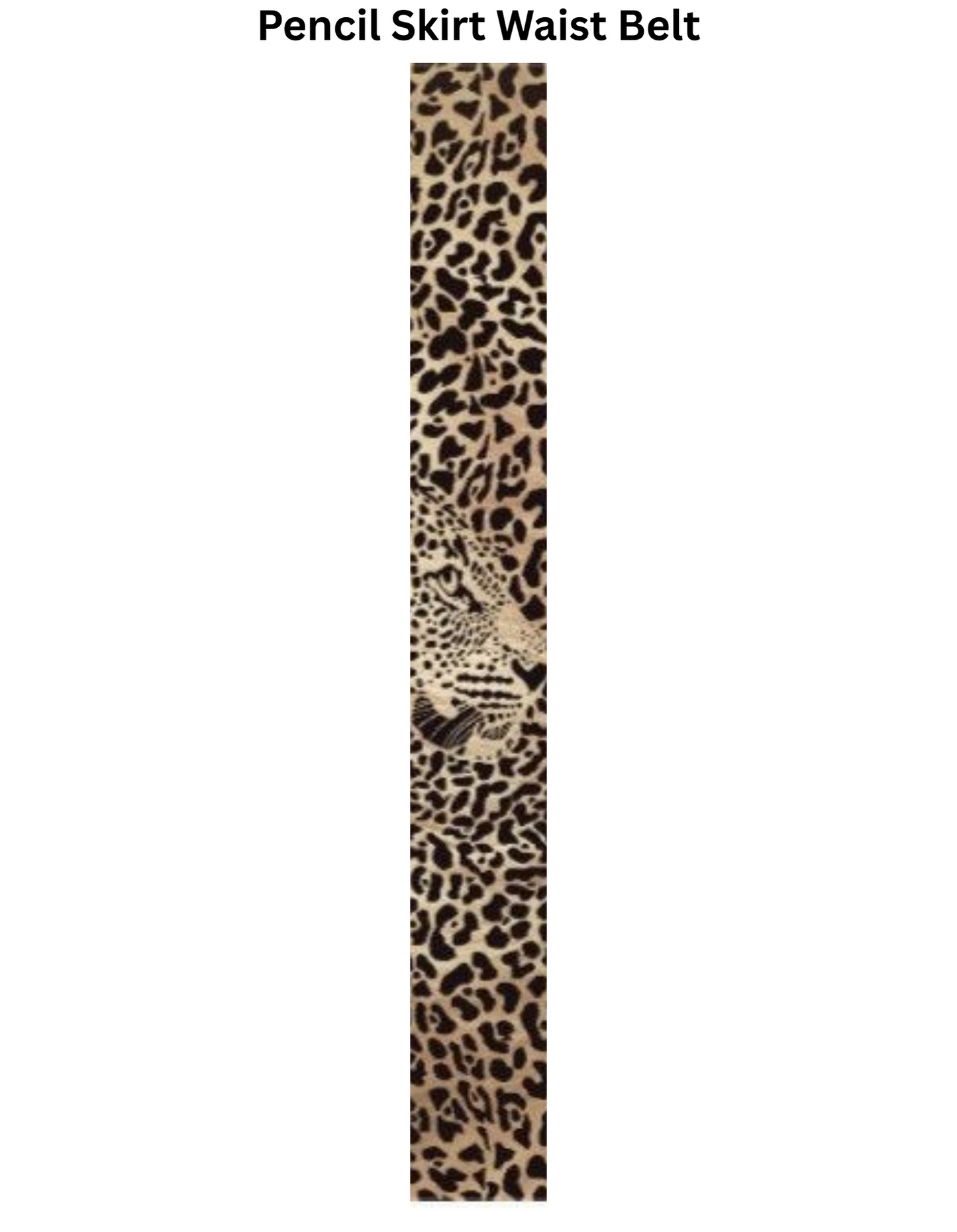 Leopard Aop Pencil Skirt GlowZonePrints