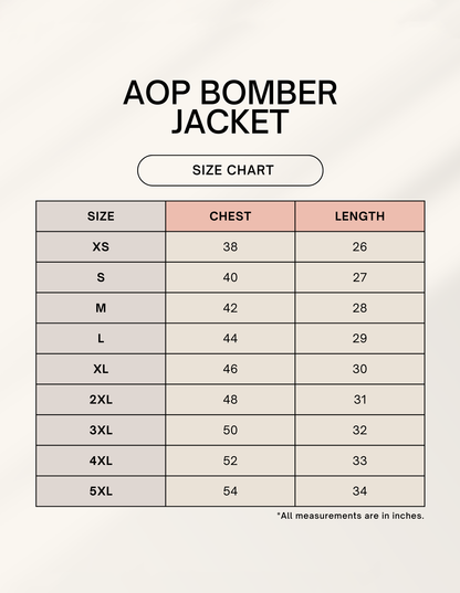 Unisex AOP Bomber Jacket – Altimetrik Corporate Edition GlowZonePrints