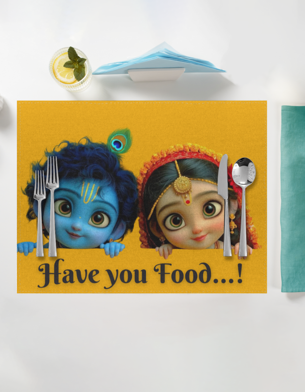 Placemat (Custom Print) Custom9 18x14 In GlowZonePrints