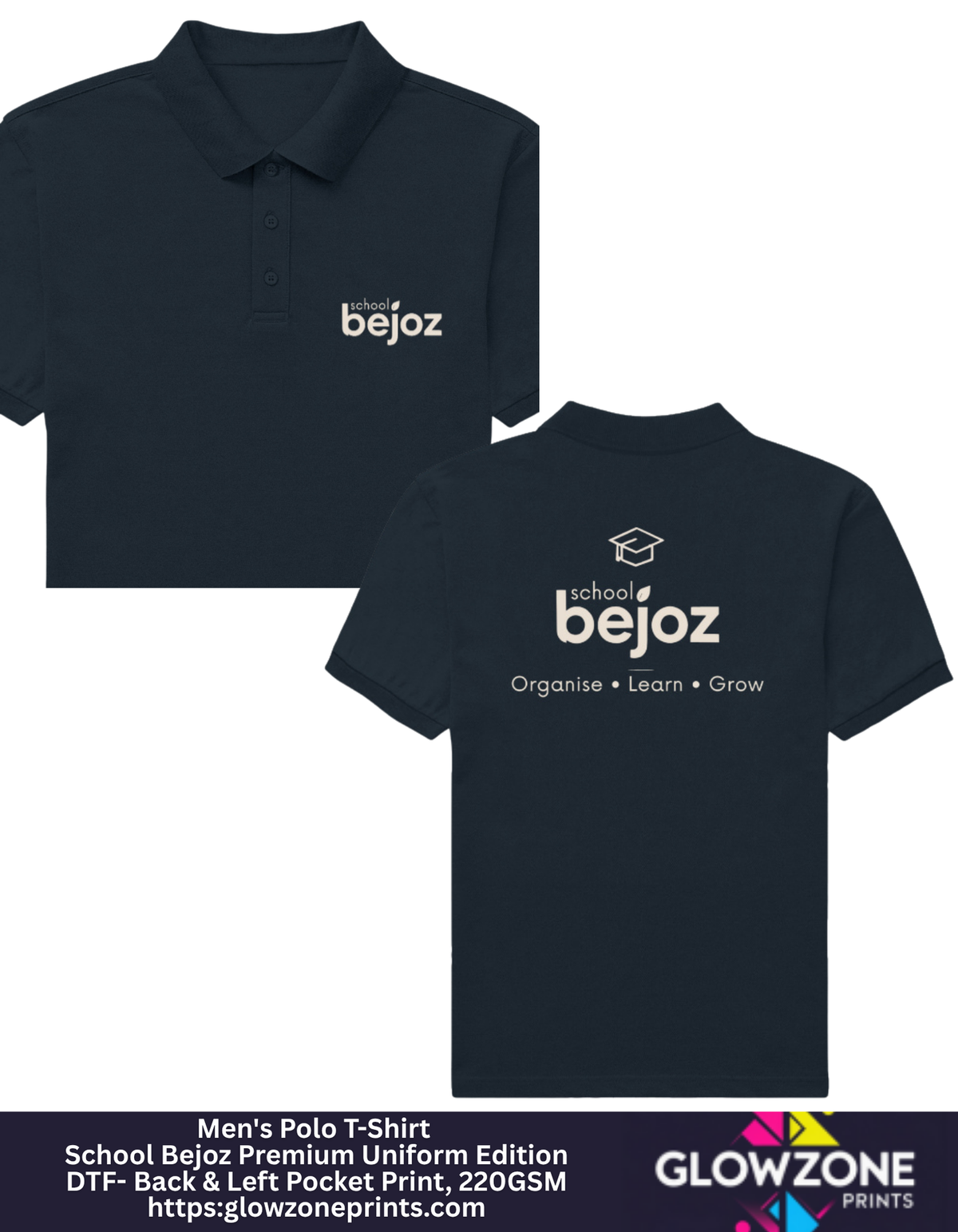 Men's Polo T-Shirt – School Bejoz Premium Uniform