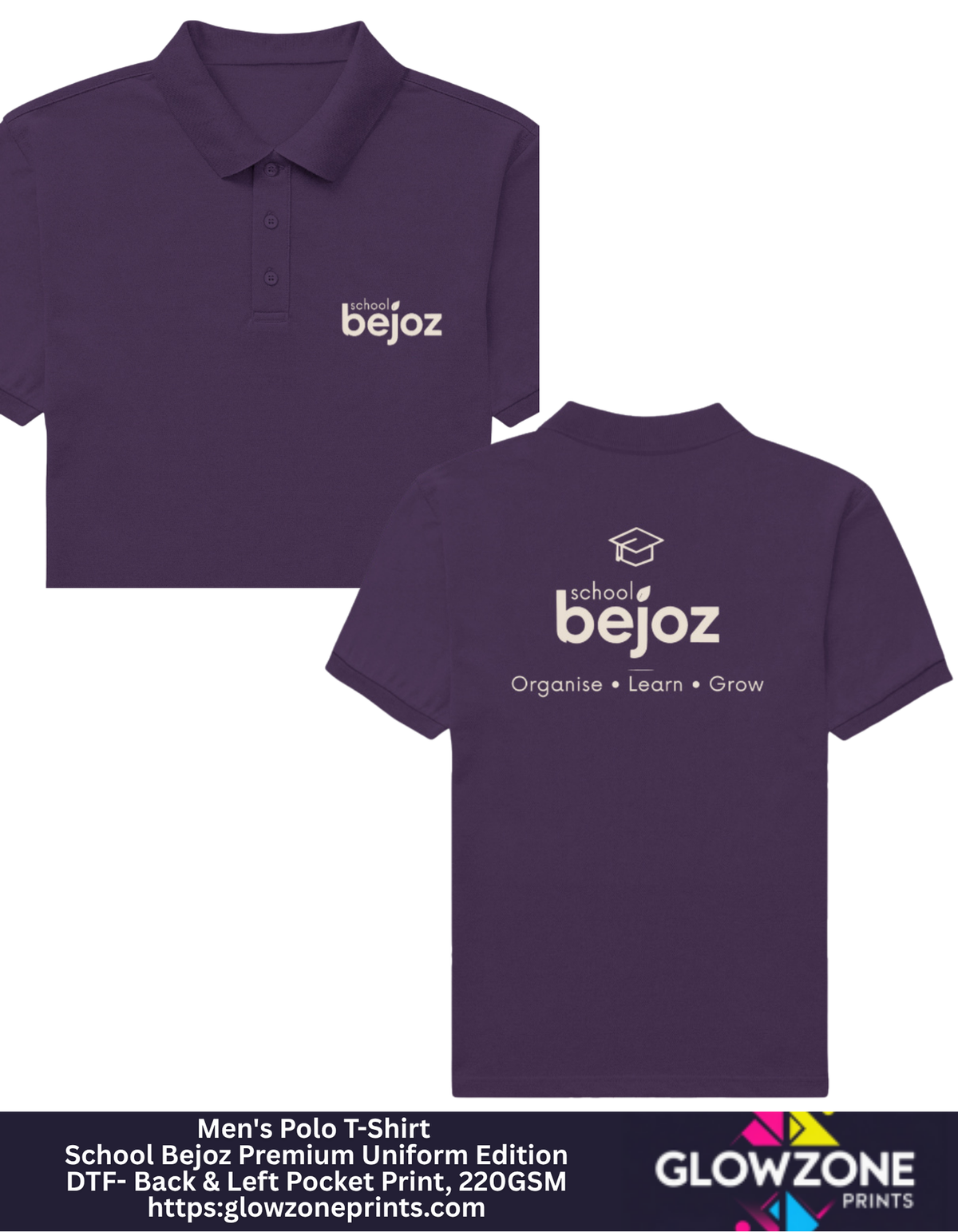 Men's Polo T-Shirt – School Bejoz Premium Uniform