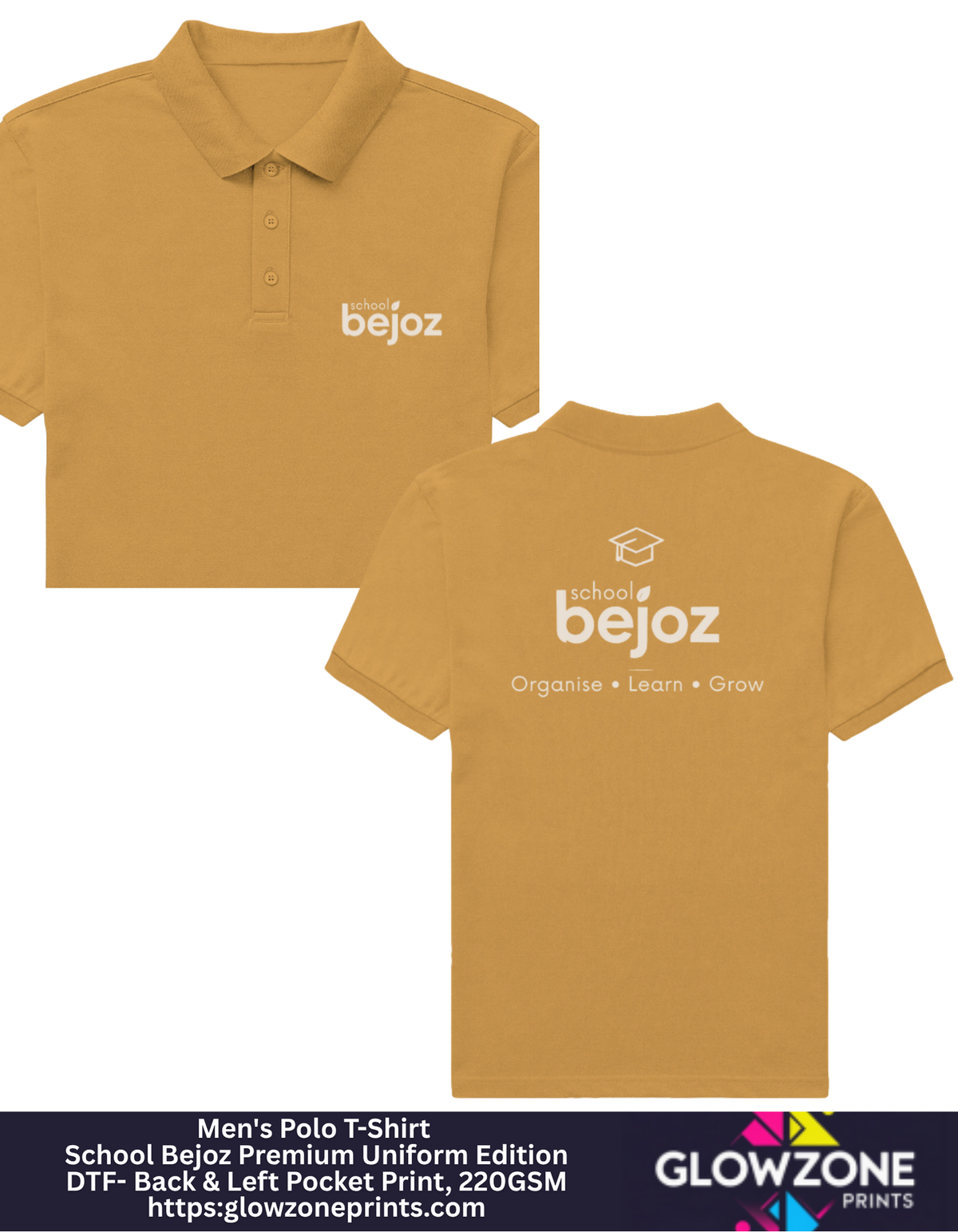Men's Polo T-Shirt – School Bejoz Premium Uniform