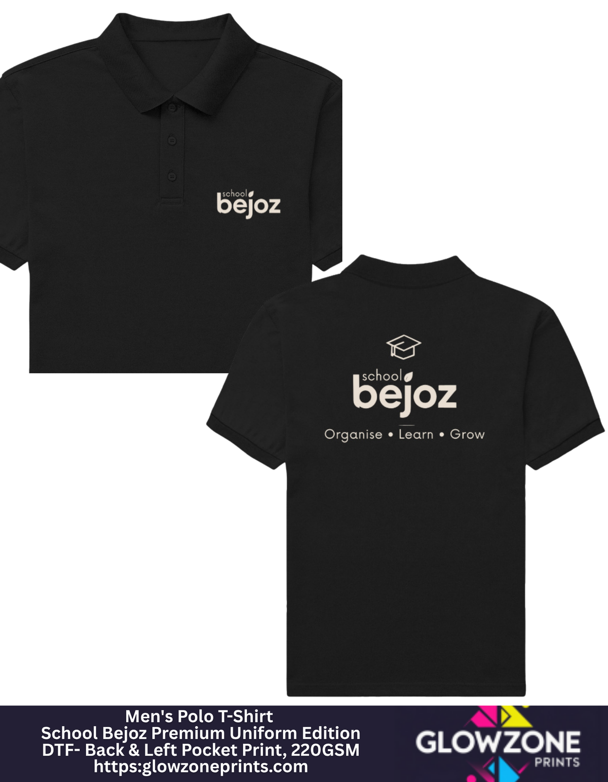 Men's Polo T-Shirt – School Bejoz Premium Uniform