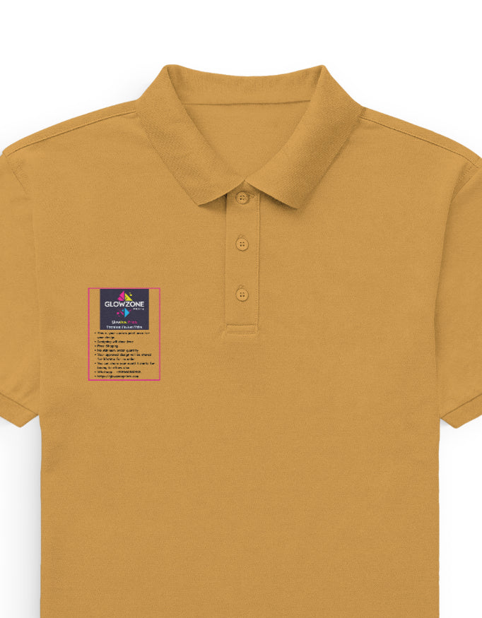 Men's Premium Polo | MP25 (Custom Print) GlowZonePrints