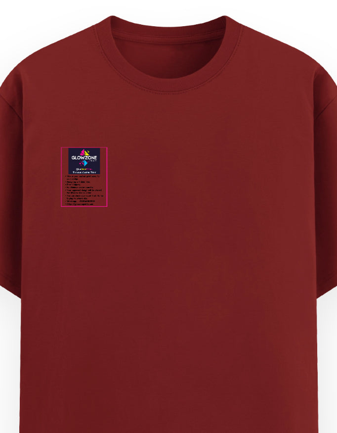 Unisex Basic T-Shirt | UB73 (Custom Print) GlowZonePrints