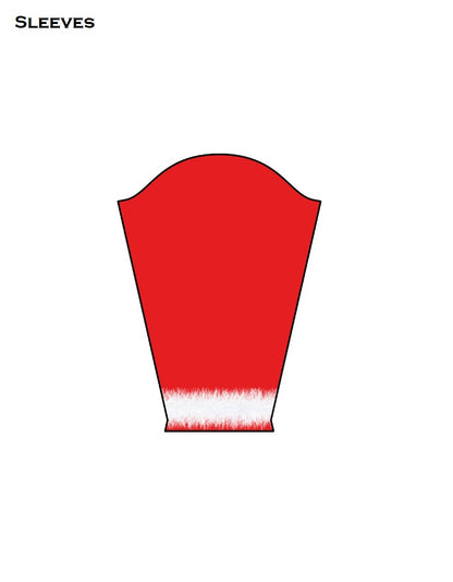 Red Christmas Men's AOP Full Sleeve Tee GlowZonePrints