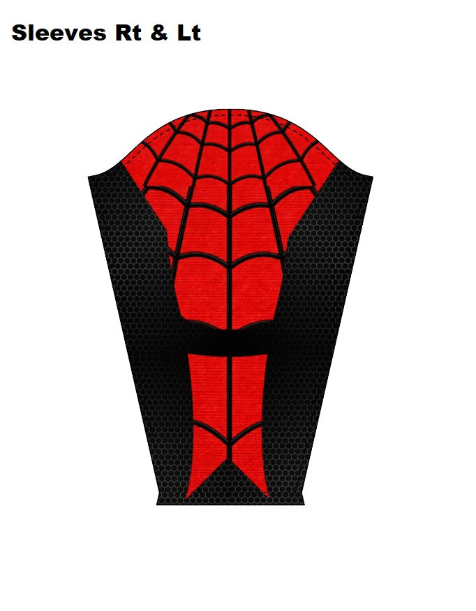 AOP Men's Full Sleeve Tee – Spider Hero Edition GlowZonePrints