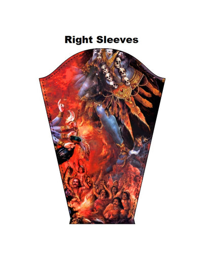 AOP Men"s Full Sleeve Tee – Goddess Durga Edition