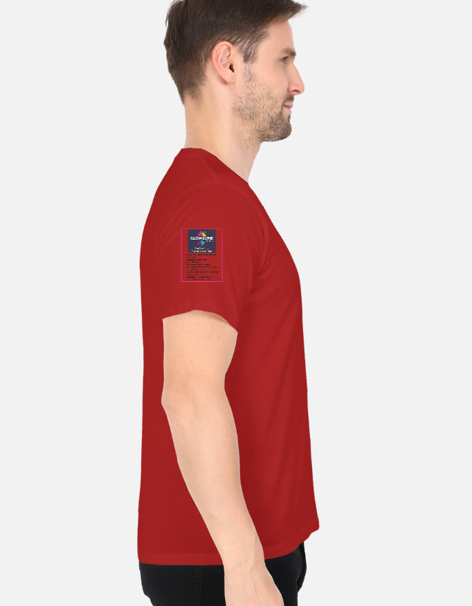 Unisex V Neck T-Shirt | UV34 (Custom Print) GlowZonePrints