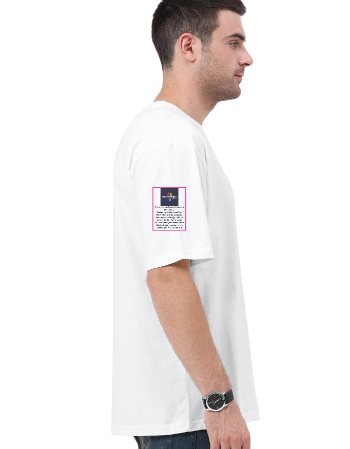 Unisex Terry Oversized Tee | UT27 (Custom Print) GlowZonePrints