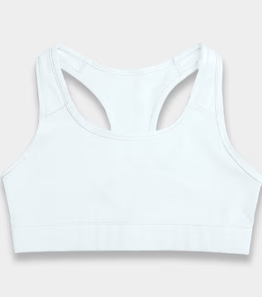 Abstract Lines Aop Sports Bra GlowZonePrints