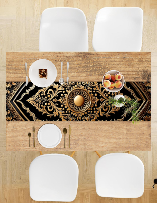 AOP Table Runner (Custom Print) GlowZonePrints