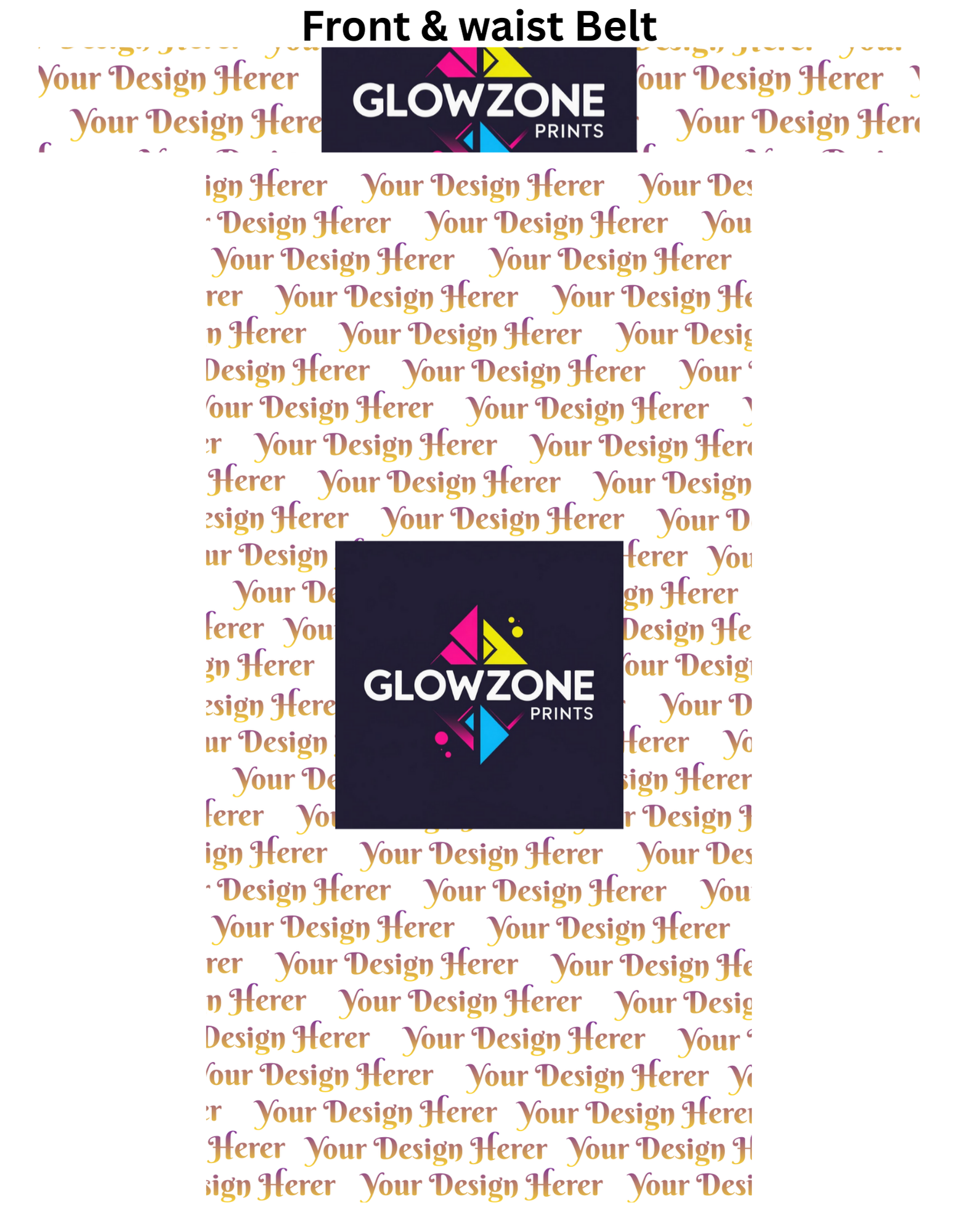 Custom Aop Pencil Skirt GlowZonePrints