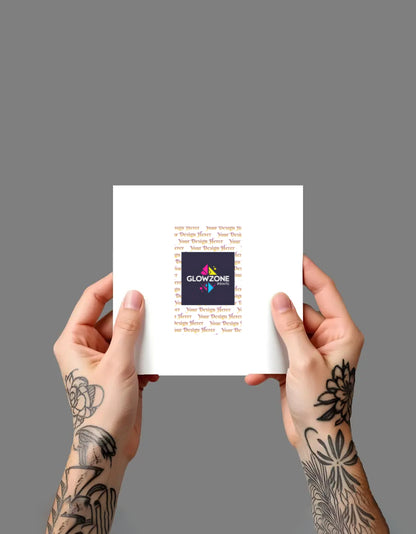 Temporary Tattoo (Custom) Custom 2.5x4 In GlowZonePrints