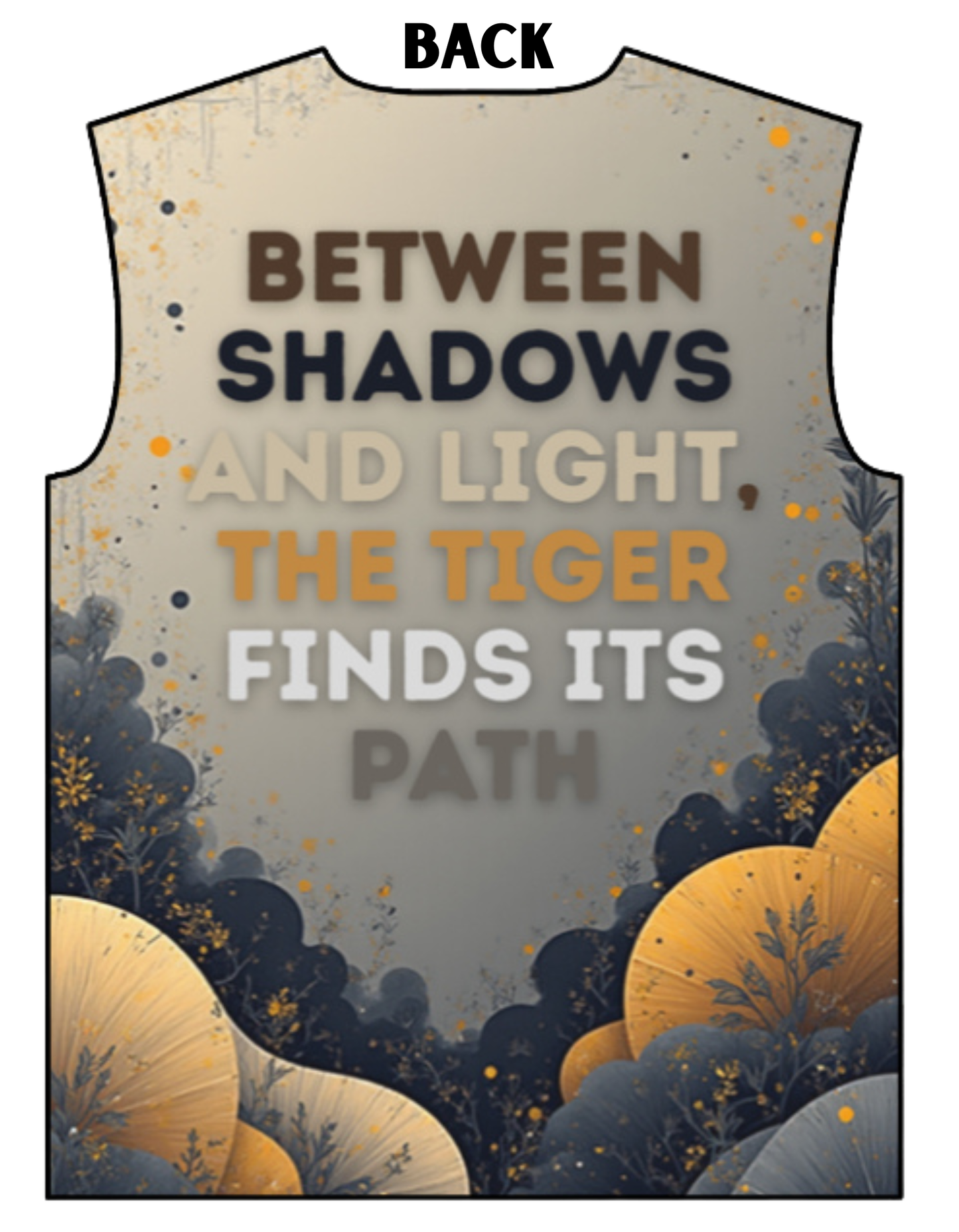 Tiger In Jugle AOP Oversized Tee GlowZonePrints