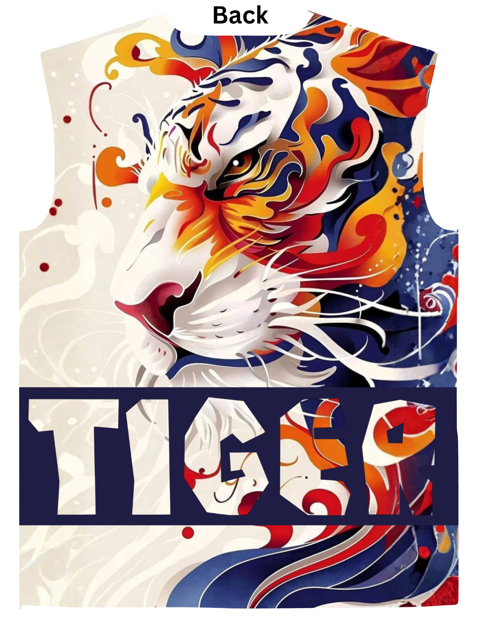 TIGER AOP (All over print) T Shirt GlowZonePrints