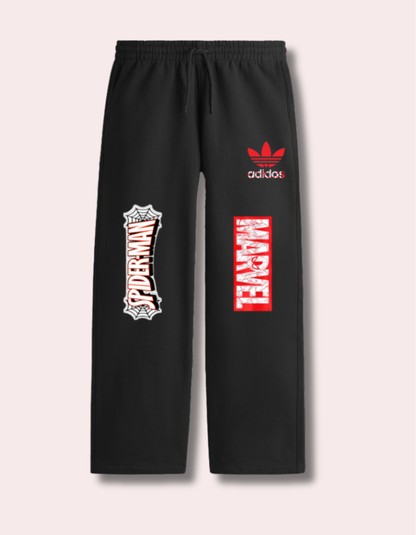 Unisex Terry Sweatpants – Superhero Street Graphic Edition