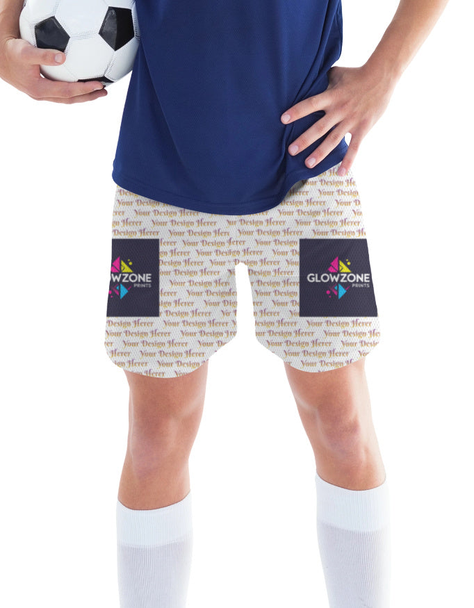 Custom Unisex AOP Sports Shorts Custom GlowZonePrints