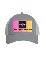 Unisex Trucker Cap | TC55 (Custom Prints) Grey Standard GlowZonePrints