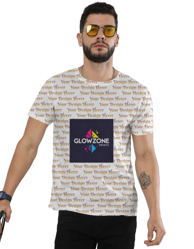 Custom AOP (All Over Print) T-Shirt | UA21 Custom GlowZonePrints
