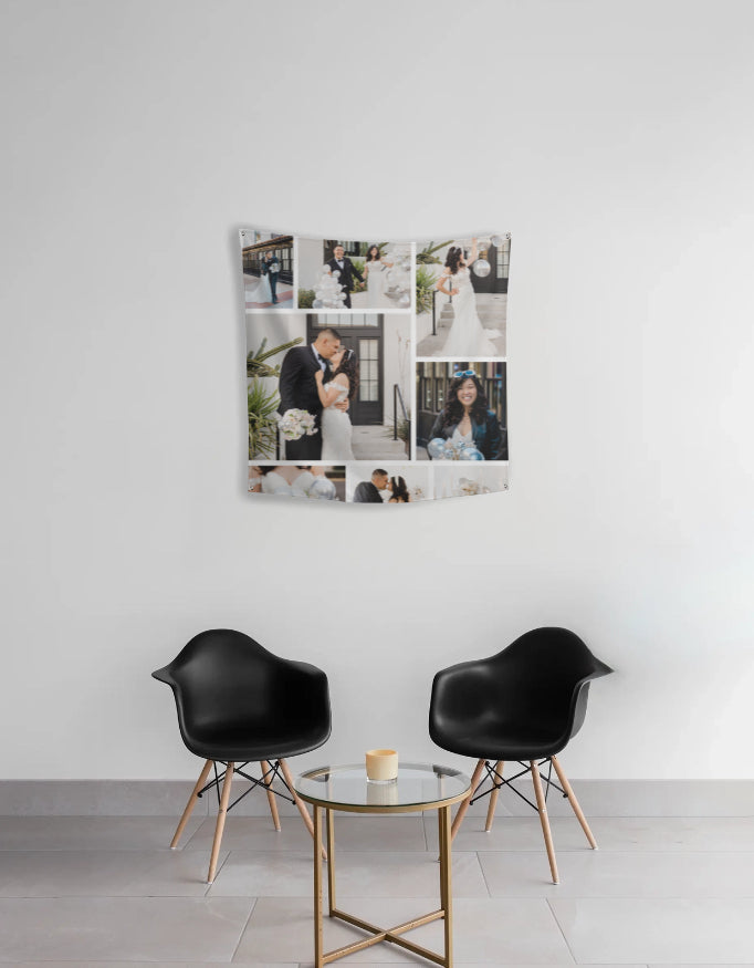Tapestry (Custom Print) Custom 24x24 In or (02x02 Feet) GlowZonePrints
