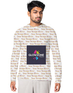 Custom Men's AOP Bike Rider T-shirt Custom GlowZonePrints