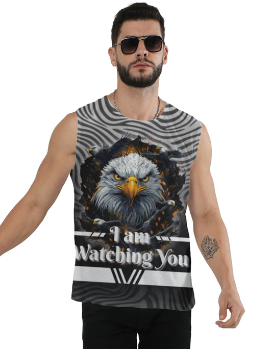 Eagle Men's AOP Sleeveless Tee GlowZonePrints