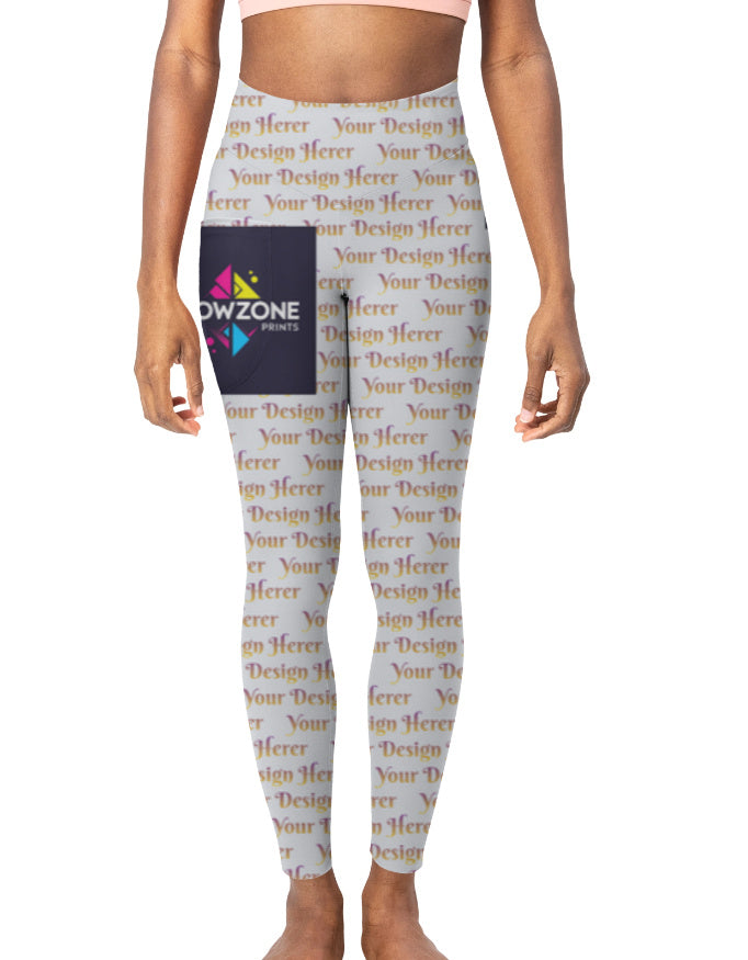 Custom AOP Gym Leggings GlowZonePrints