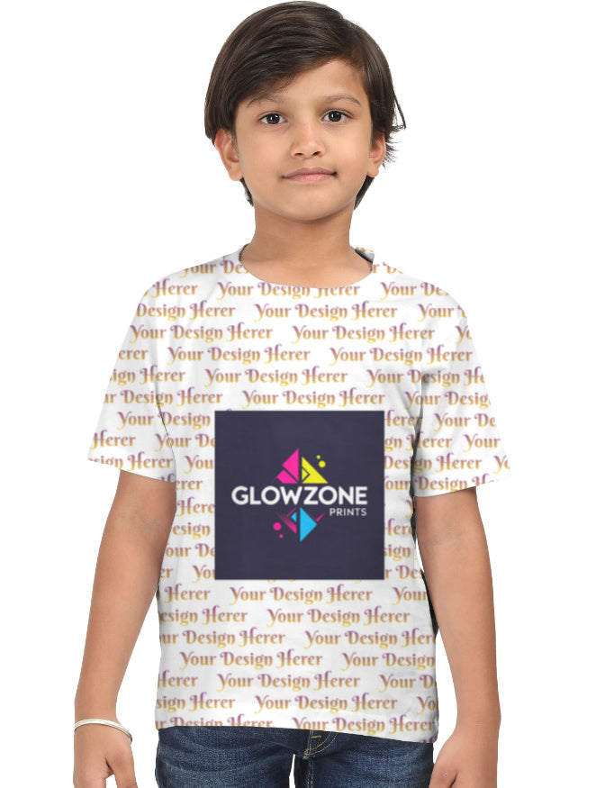 Custom Kids AOP T-Shirt Custom GlowZonePrints