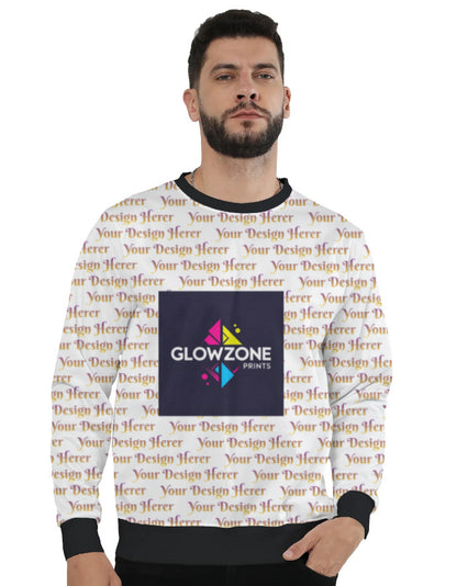 Custom AOP (All Over Print) Unisex Sweatshirt | UA26 Custom GlowZonePrints