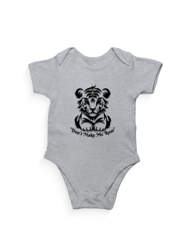 Kids Rompers | KR23 (Custom Print) Grey Melange GlowZonePrints