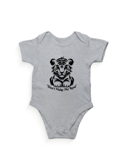 Kids Rompers | KR23 (Custom Print) Grey Melange GlowZonePrints