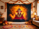 Ganesh Festival Tapestry – (16 Unique Designs) GlowZonePrints