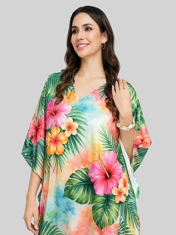 AOP Female Kaftan GlowZonePrints